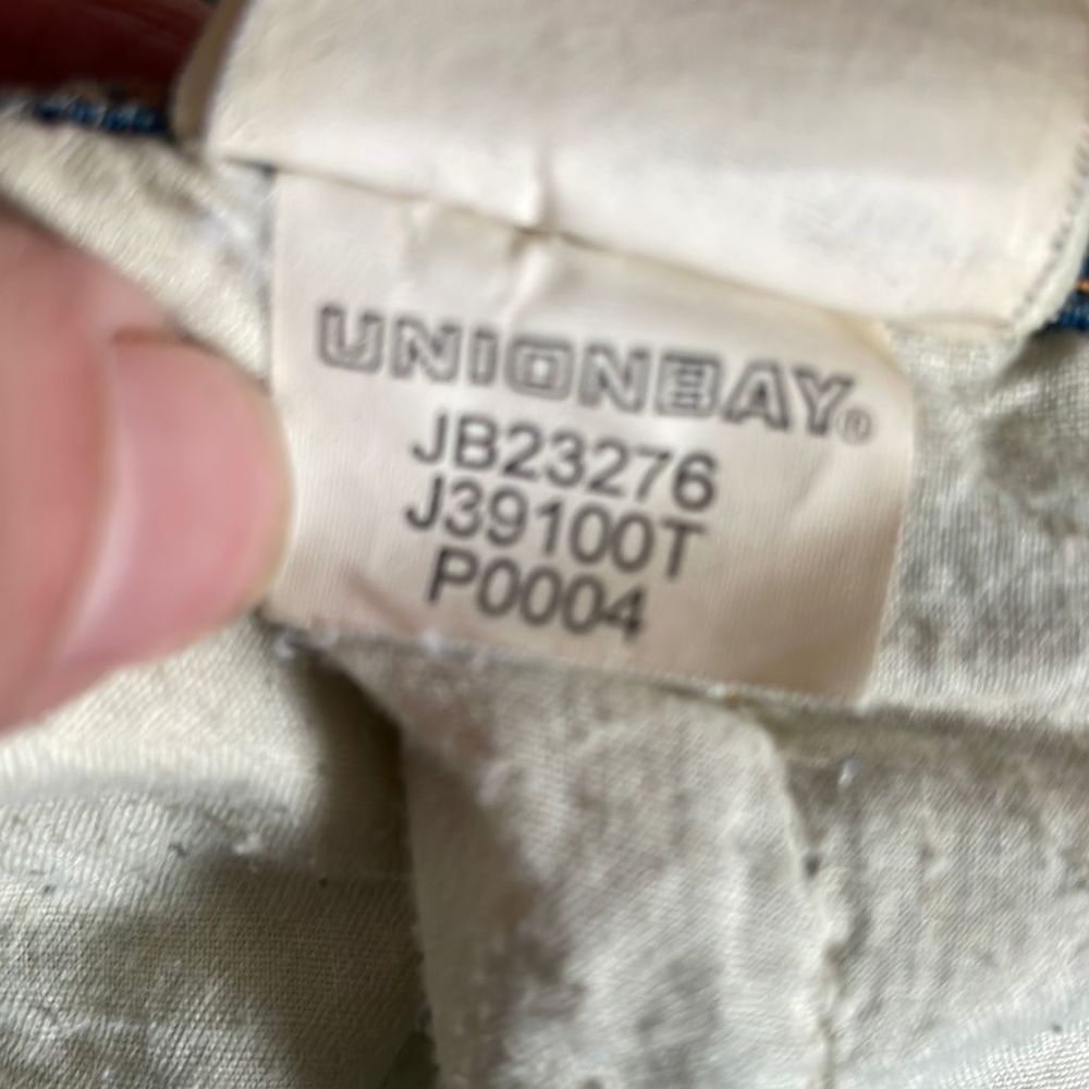 UNIONBAY Women's Blue Denim Overalls - Picture 4 of 4